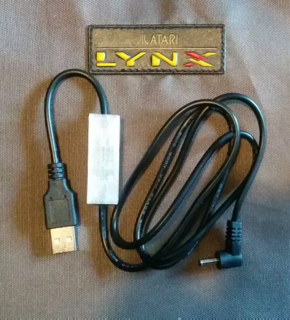 Alimentation USB Atari Lynx 1 et 2 Power Adapter