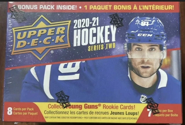 2020/21 Upper Deck Series 2 Hockey HUGE Factory Sealed Blaster Box-YOUNG GUN RC