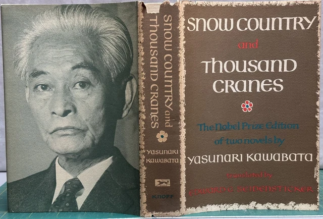 YASUNARI KAWABATA / PAYS DES NEIGES ET MILLE GRUES LE PRIX NOBEL Limité