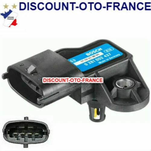 Capteur MAP (pression Admission) 0281006077 / 55568175 - Pour Moteur Essence/diesel, Remplacement Facile - 4