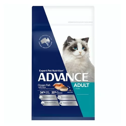 Advance Cat Adult Ocean Fish Dry Cat Food 3kg