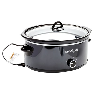 7-Quart Manual Slow Cooker, Black, Crock-Pot Stoneware Cooker 5
