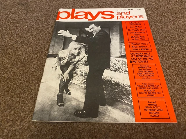PLAYS AND PLAYERS Magazine 1979 Nov Georgina Hale Les Montague John ...