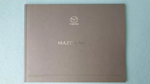 Mazda MX-5 RF SE-L GT Sport Tech car brochure sales catalogue April 2020 MINT P