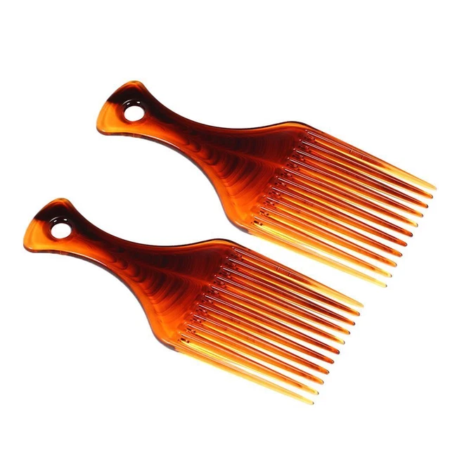 2 Pièces Hommes Femmes Peigne À Cheveux Coiffure Lisse Dos Pinceau Brosse