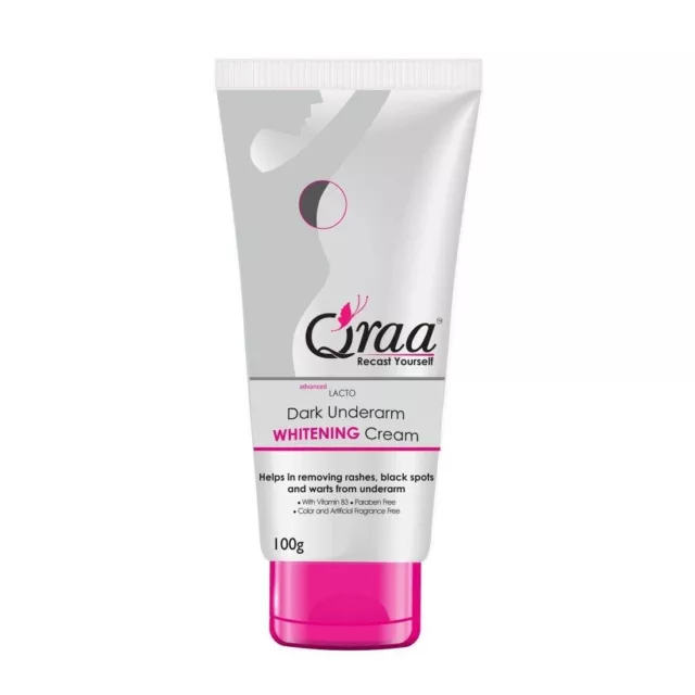 Qraa Cream Crema Blanqueadora De Axilas Efectiva Para Axilas Rodillas Codos...