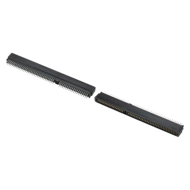 Scheda Bordo Connettore Nero Presa Destra Angolo 98 Perno 2,54mm Passo 2pz