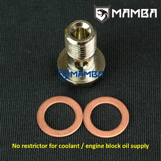 TURBO OIL FEED Engine Block Supply Banjo Bolt Peugeot 207 308 508 EP6T