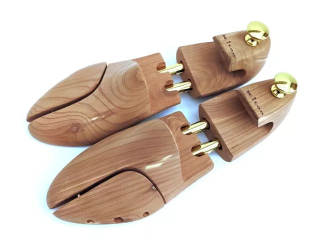 RARE Kiton Wood Men's Shoe Stretcher Shoe Trees Pair of UK 6-7 Size Small