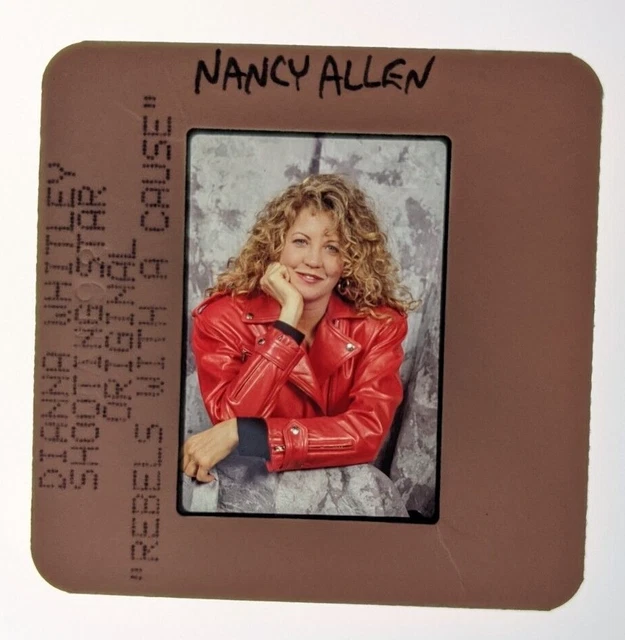Dw6-409 Nancy Allen Lot (1) 35Mm Orig Slide Via Dianna Whitley