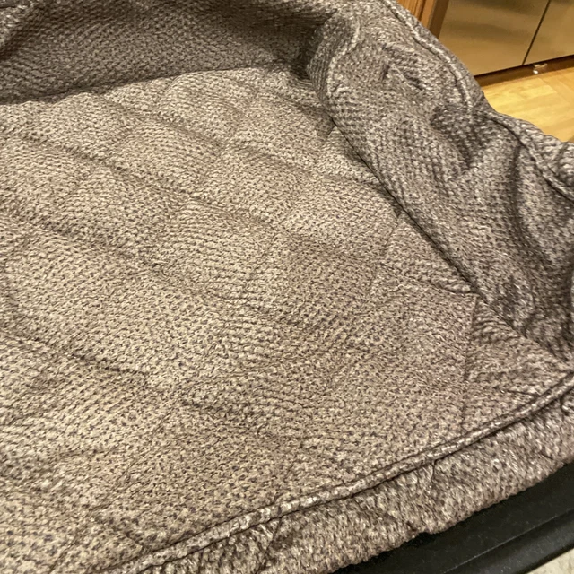 NEW ORVIS Bolster Dog Bed Cover Only Small Tweed Mono 2