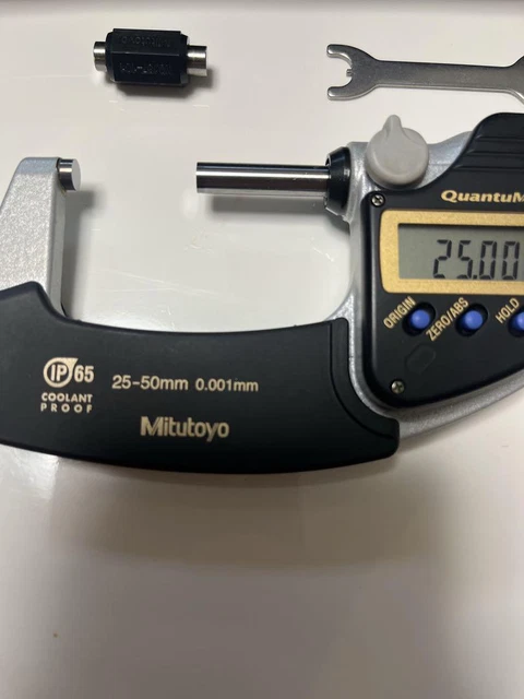 Mitutoyo micrometer MDE-50PJ second-hand goods with box Japan