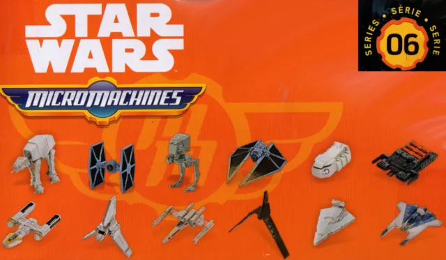 Star Wars Hasbro Micro Machines - Serie 6 zum aussuchen