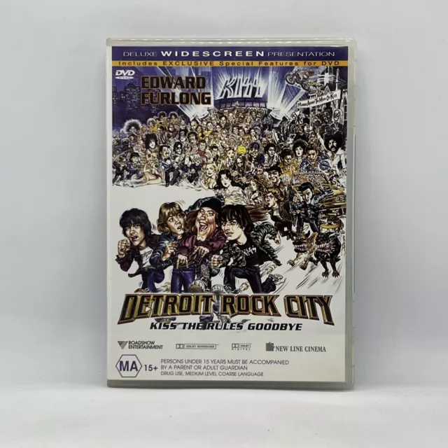 Detroit Rock City KISS Rock Music DVD Movie Film Free Post R4 PAL