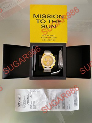 OMEGA X SWATCH Moonswatch Mission To The Sun - NEW Â£242.93 - PicClick UK