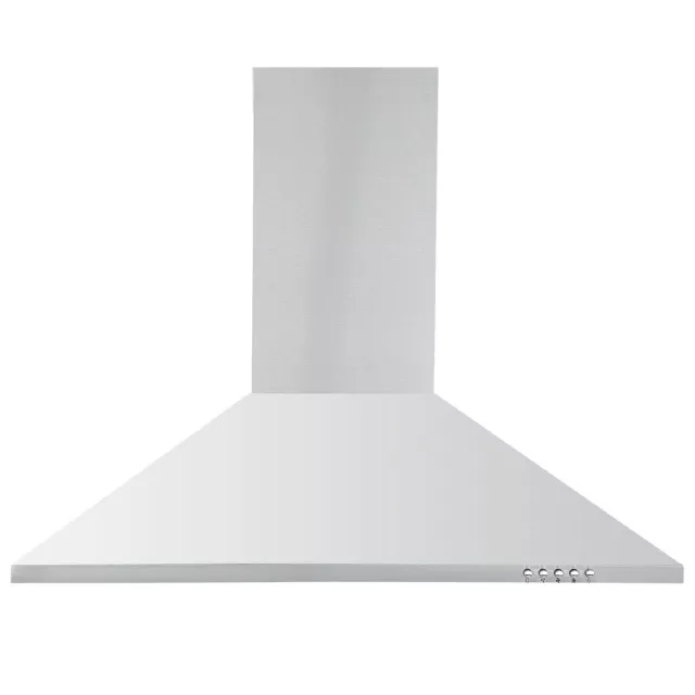 Cookology CH700SS/A 70cm Chimney Cooker Hood Stainless Steel Extractor Fan