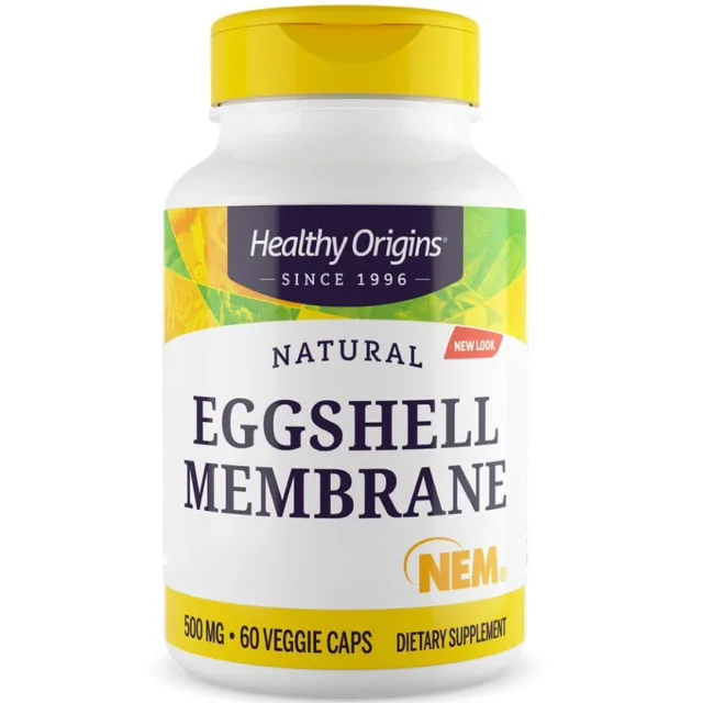 Healthy Origins, Eggshell Membran, 500mg, 60 Veg. Kapseln - Blitzversand