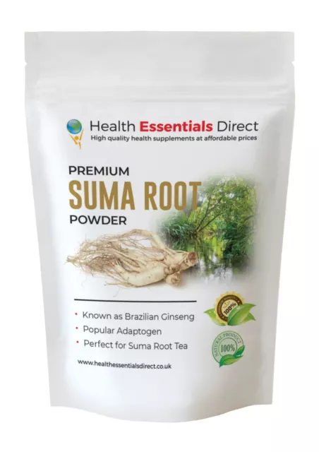 Suma Root (Brazilian Ginseng) Powder - Superior Adaptogen For Stress and Sleep