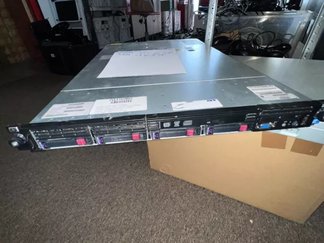 HP proliant DL360 G7, Intel Xeon X5670 (double processeur), 28Go RAM,1To HDD SAS