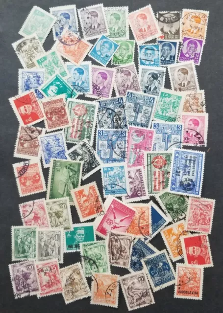 Yugoslavia Used Unused Mint MH Stamp Lot Collection T5953