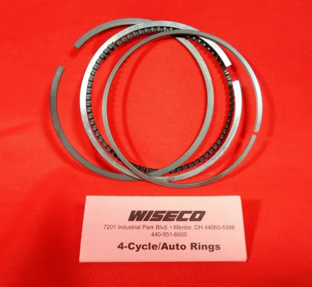 Wiseco Piston Ring Set 6 Cylinder 77.5 mm 7750XX RINGS 2