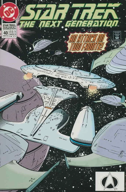 Star Trek: The Next Generation #40 VF/NM; DC | we combine shipping