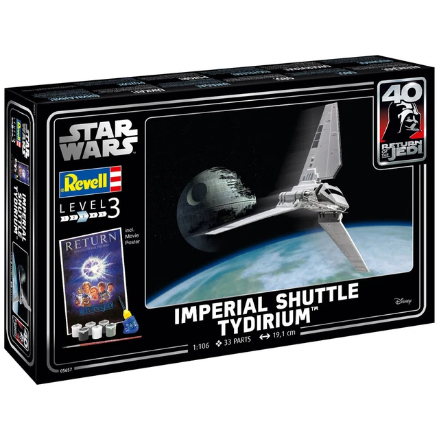 REVELL STAR WARS Imperial Shuttle Tydirium Model Kit 1/106 £48.99