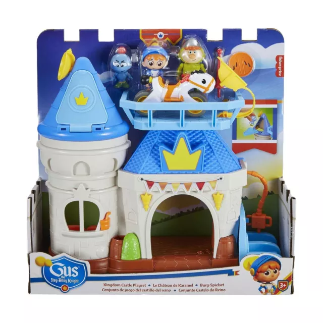 Fisher-Price Gus The Itsy Bitsy Chevalier Royaume Château Set de Jeux Âge 3+