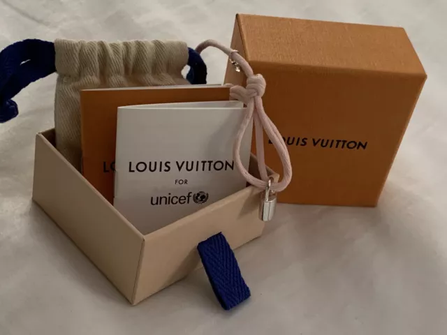Louis Vuitton, Jewelry, Louis Vuitton Louis Vuitton Sv925 Brasserie  Lockit Virgil Abloh Bracelet Blue
