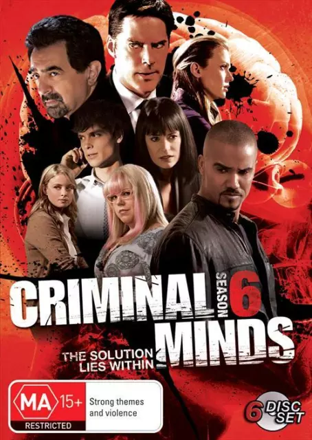 Criminal Minds : Season 6 (Box Set, DVD, 2010)