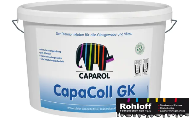 NEU Caparol  Capaver  CapaColl GK  16 kg lösemittelfreier Dispersionsklebstoff