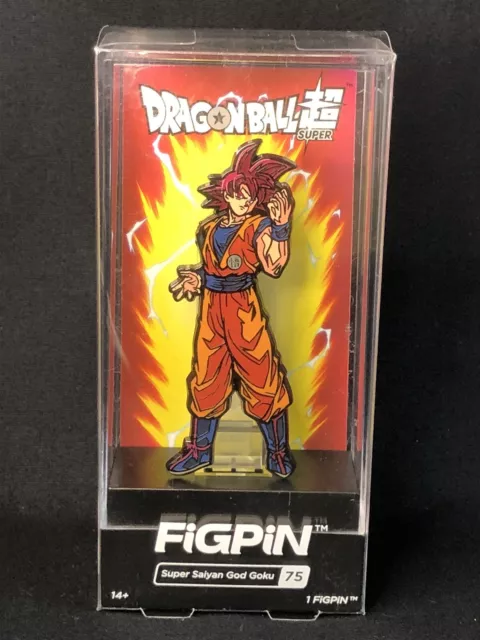 Super Saiyan God Goku (75) – FiGPiN, super saiyan god 