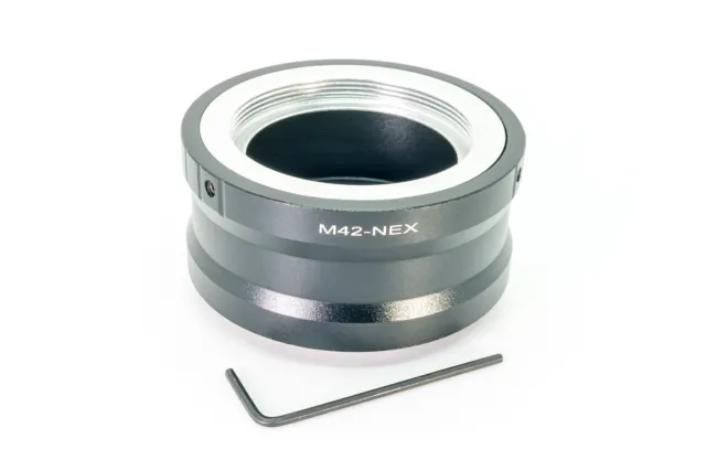 Nuevo adaptador de lente M42 a Sony E para cámaras sin espejo.