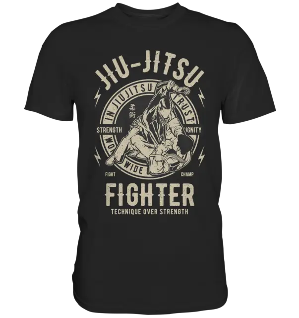 T-shirt Jiu Jitsu Fighter | sport da combattimento MMA BJJ arti marziali brasiliane regalo