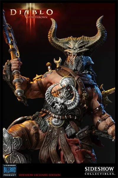 Diablo III OVERTHROWN Barbarian Statue - Sideshow Exclusive Edition