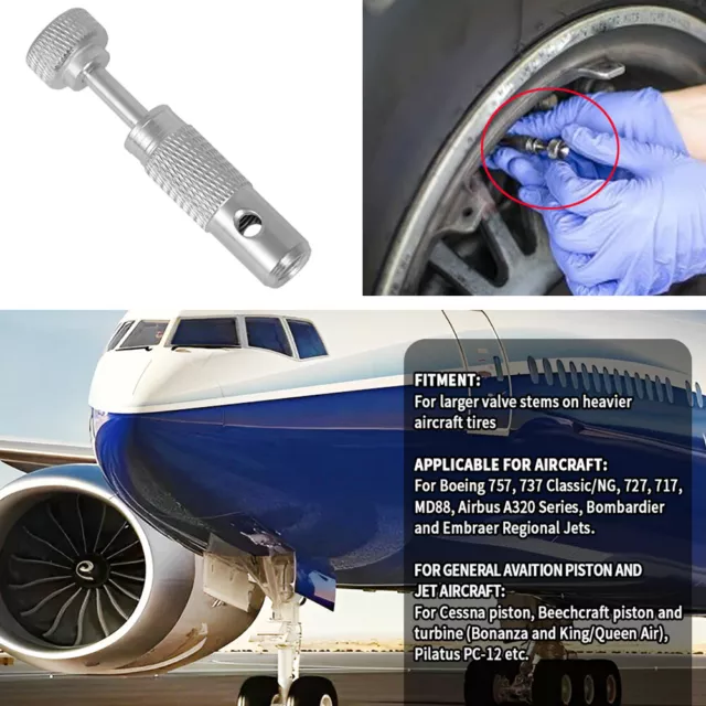 968RB Valve Stem Removal Tool For Aircraft Tire Jet Aircraft Boeing C,737 727