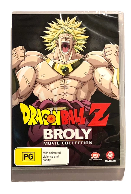 DRAGON BALL Z Broly Movie Collection DVD BRAND NEW (Region 4) Australia ANIME