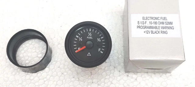 Indicatore Livello Carburante/Olio 12V Universale LED Per Auto E Moto - NUOVO