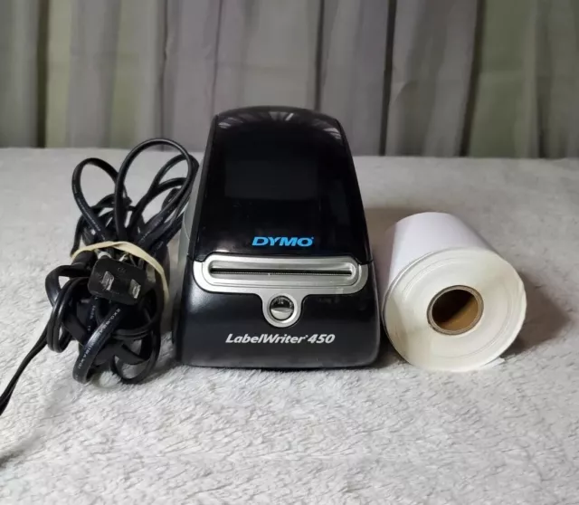 SEE🖨️VIDEO Dymo LabelWriter 450 Thermal Label Printer w/ AC Adapter 1750110