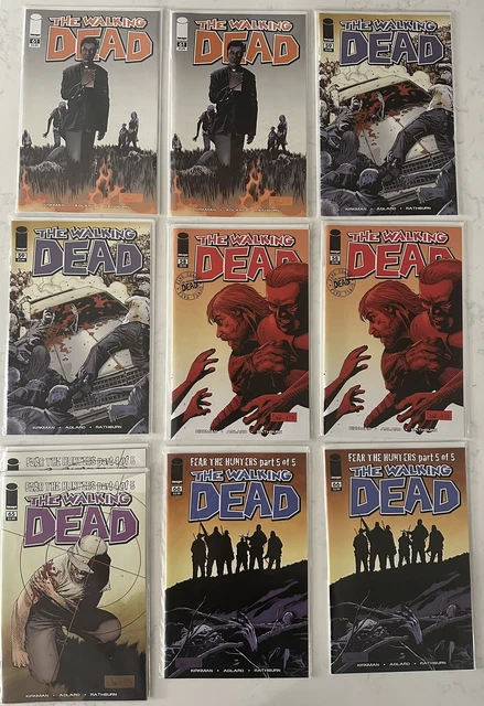 The Walking Dead Comic book lot