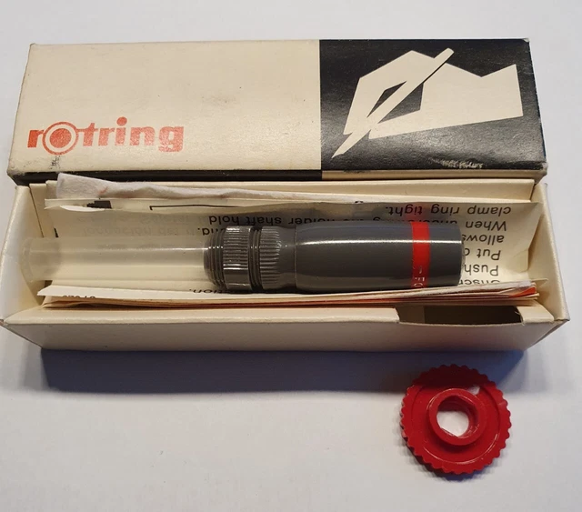 Rotring Foliograph 0,8mm Zeichenkegel mit Tank und Kappe neu