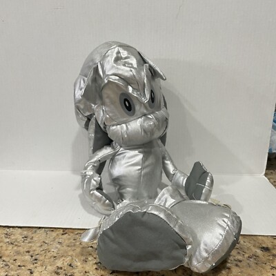 silver hedgehog plush