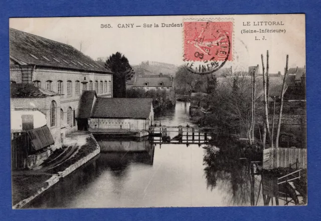 Cc / postcard - CPA / Cany-Barville La Durent Littoral / Seine Maritime 76