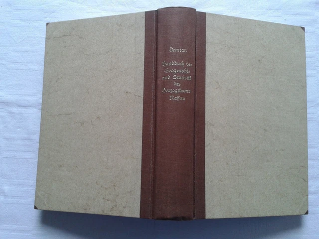 Handbuch der Geographie und Statistik des Herzogthums Nassau