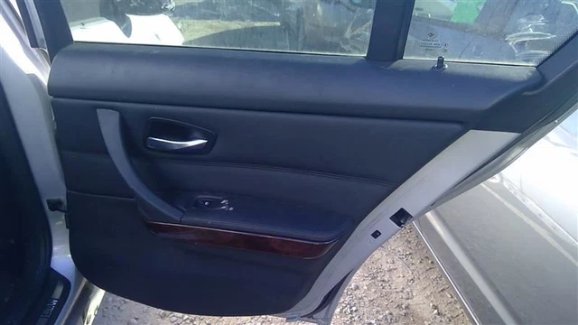 Black Passenger Rear Door Trim Panel 51427217580 Fits 2006-2011 BMW 328I E90 OEM
