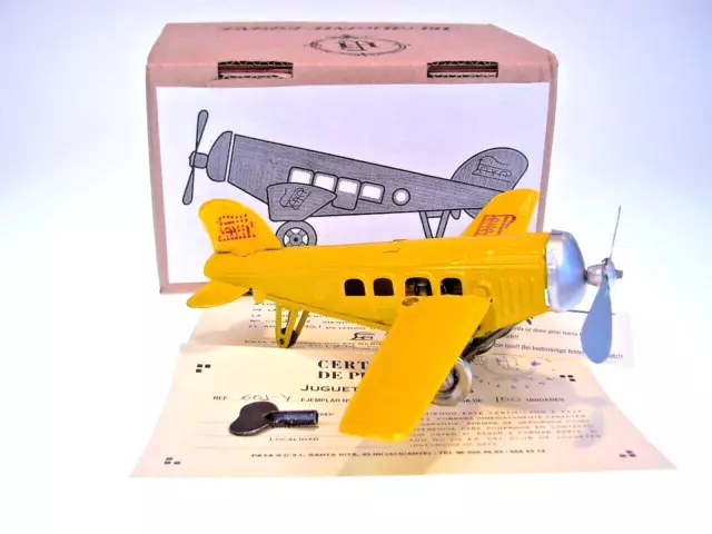 GSPLANE ORIGINAL PAYA LIM. EDITION 1985 "JU 52", YELLOW, NEW/NEUnSTRONG BOX !