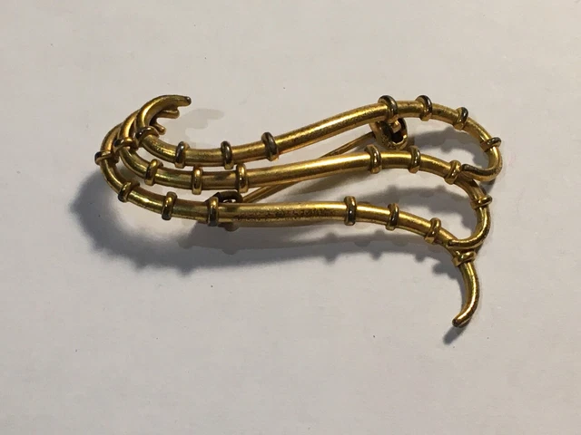 Broche Vintage En Forme De Clé Paris 1937 - Bijou Ancien, Occasion