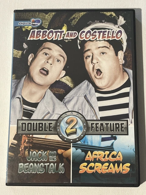 Double Feature Generic ABBOTT AND COSTELLO - Double Feature Including Africa Screams (DVD ...