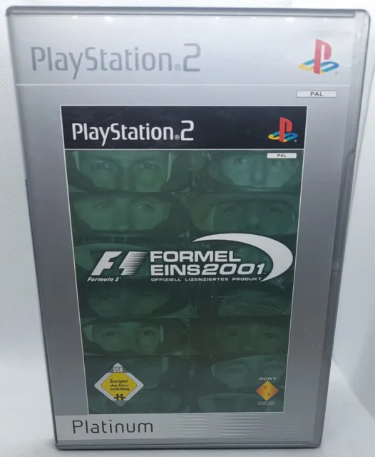F1 Formula1 Formel Eins 2001 Platinum für Playstation 2 PS2 CD +++ Top