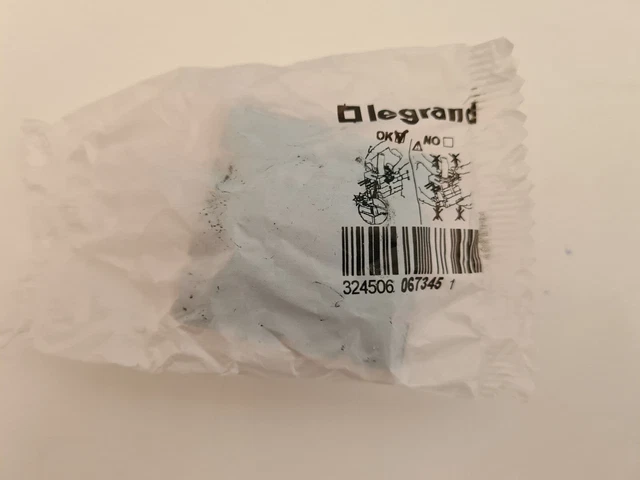 Lot De 3 Prises RJ45 Legrand - Modèle 673 45, Parfait Pour Les Installations Réseau